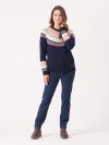 ladies jumper, womens jumper, knitwear, ladies knitwear, fair isle jumper, christmas jumper
