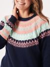 ladies jumper, womens jumper, knitwear, ladies knitwear, fair isle jumper, christmas jumper