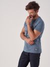 Talas BLUE Printed T-Shirt | Quba & Co 