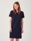 Tamara NAVY Jersey Dress | Quba & Co
