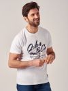 Taos WHITE Logo T-Shirt | Quba & Co
