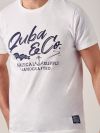Taos WHITE Logo T-Shirt | Quba & Co