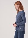 Taryn BLUE Long Sleeve T-shirt | Quba & Co