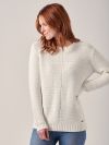 Teresa CLOUD WHITE Panel Jumper | Quba & Co