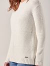 Teresa CLOUD WHITE Panel Jumper | Quba & Co