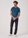 Terrace BLUE Printed T-Shirt | Quba & Co