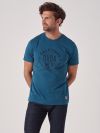 Terrace BLUE Printed T-Shirt | Quba & Co
