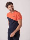 Thor NAVY ORANGE X-Series Panel T-Shirt | Quba & Co