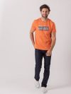 Travolt ORANGE Graphic T-Shirt | Quba & Co
