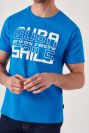 Trefoil BLUE X-Series T-Shirt | Quba & Co