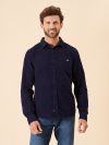 corduroy, cord, shirt, smart, casual, navy, ribbed, pocket, autumn, winter, mens