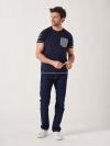 Tulip NAVY T-Shirt | Quba & Co
