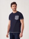 Tulip NAVY T-Shirt | Quba & Co