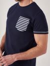 Tulip NAVY T-Shirt | Quba & Co