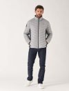mens jacket, mens uld jacket, mens uld, uld, grey jacket, mens grey jacket, mens grey coat, mens padded jacket, mens grey padded coat, pack away, gift for men