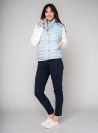 Lottie Padded Gilet - Sky Blue | Quba & Co Outerwear