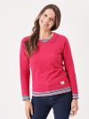 ladies t-shirt, ladies pink t-shirt, womens t-shirt, womens pink t-shirt, pink t-shirt, long sleeve t-shirt, long sleeve top, 