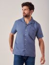 Westin BLUE Short Sleeve Shirt | Quba & Co