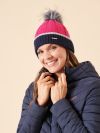 knitted hat, ladies knitted hat, ladies bobble hat, womens hat, womens knitted hat, womens bobble hat, hat, accessories, womens accessories, bobble hat