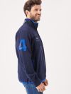 navy, blue, quarter zip, sweatshirt, fleece, jumper, layer, contrast, x-series, sport, sporty
