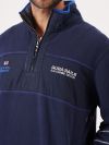 navy, blue, quarter zip, sweatshirt, fleece, jumper, layer, contrast, x-series, sport, sporty