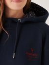 ladies hoodie, ladies navy hoodie, womens hoodie, womens navy hoodie, ladies winterwear, ladies hooded sweatshirt, 