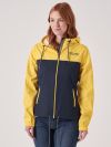 Wisteria X-Series NAVY YELLOW Showerproof Jacket | Quba & Co