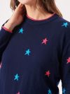 ladies jumper, womens jumper, knitted jumper, knitwear, star jumper