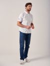 Woodfin WHITE Short Sleeve Shirt | Quba & Co