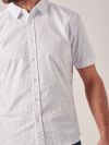 Woodfin WHITE Short Sleeve Shirt | Quba & Co