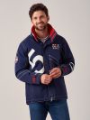 Mens NAVY New X10 Heritage Waterproof Jacket | Quba & Co