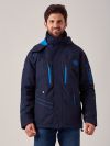Mens NAVY New X10 Sport Waterproof Jacket | Quba & Co