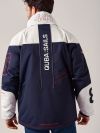 Mens NAVY WHITE  New X10 Sport Waterproof Jacket | Quba & Co