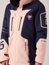 Ladies NAVY PINK New X10 Sport Waterproof Jacket | Quba & Co