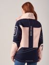 Ladies NAVY PINK New X10 Sport Waterproof Jacket | Quba & Co