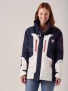 Ladies NAVY WHITE New X10 Sport Waterproof Jacket | Quba & Co
