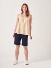 Zelda MELON ORANGE Tie Back Vest Top | Quba & Co