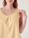 Zelda MELON ORANGE Tie Back Vest Top | Quba & Co